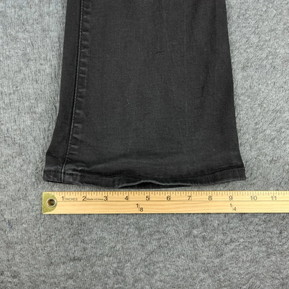 Levis Jeans Womens 29 Black 726‎ Flare Stretch Casual Hippie Boho